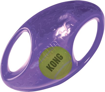 KONG Jumbler Football Dog Toy, Color Varies, Large/X-Large