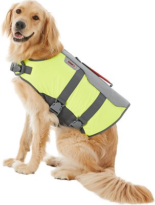 KONG Sport AquaFloat Dog Flotation Vest, Green, Large