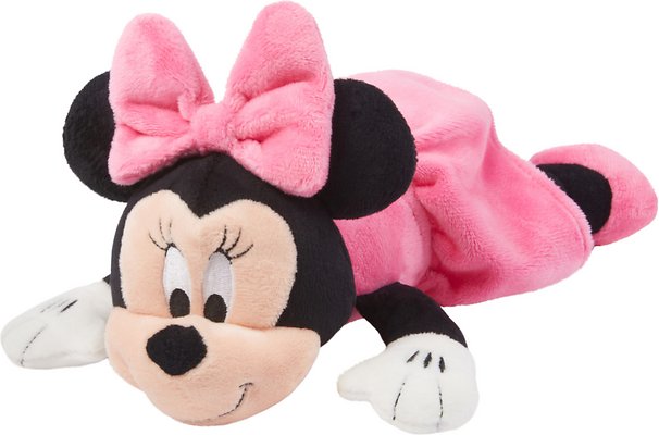 Disney Minnie Mouse Plush Squeaky Dog Toy, Medium