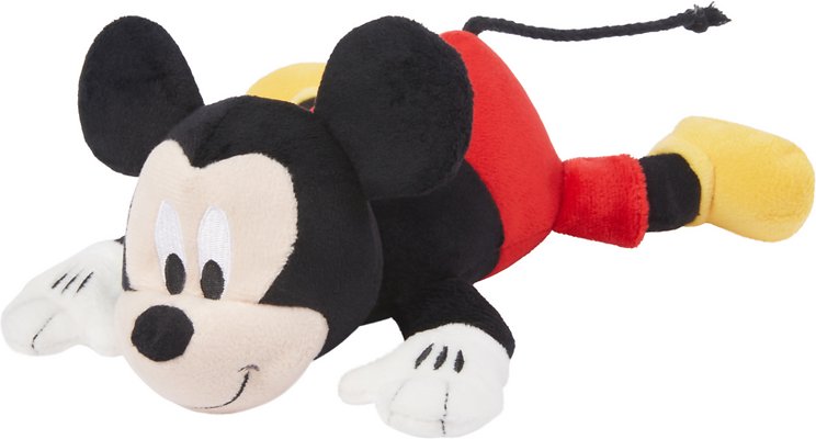 Disney Mickey Mouse Plush Squeaky Dog Toy, Medium