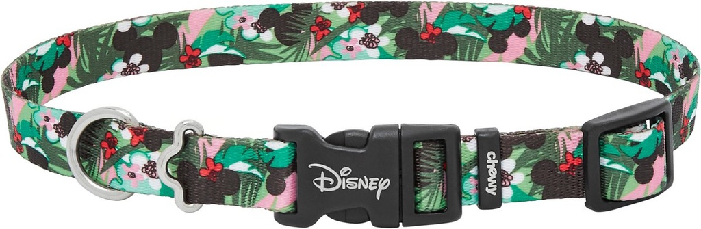 Disney Mickey Hawaiian Dog Collar, SM - Neck: 10 - 14-in, Width: 5/8-in