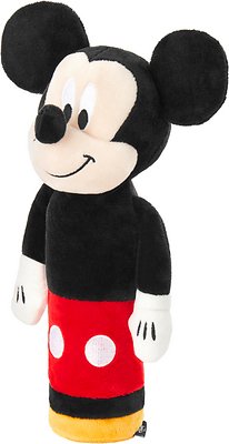 Disney Mickey Mouse Bottle Plush Squeaky Dog Toy