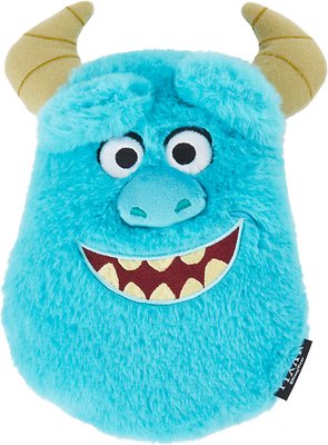 Pixar Sulley Round Plush Squeaky Dog Toy