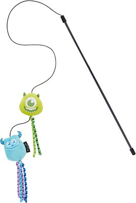 Pixar Mike Wazowski &amp; Sulley Teaser Cat Toy with Catnip