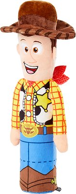 Pixar Woody Bottle Plush Squeaky Dog Toy