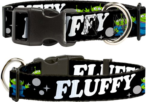 Buckle-Down Disney Toy Story 3 Aliens OOOOOHHH Personalized Dog Collar, Small