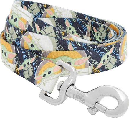 STAR WARS THE MANDALORIAN'S THE CHILD Dog Leash, LG - Length: 6-ft, Width: 1-in