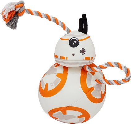 STAR WARS BB-8 Ballistic Nylon Plush Squeaky Dog Toy
