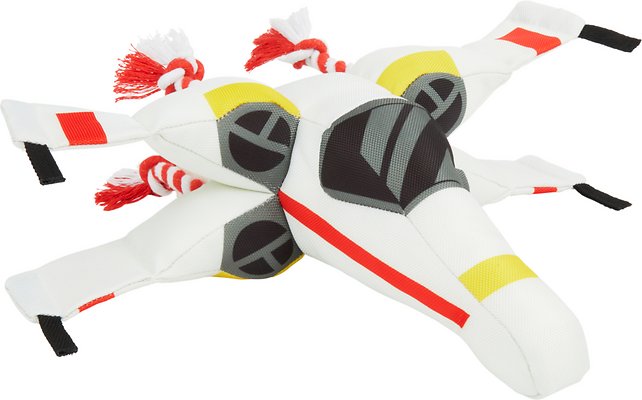 STAR WARS X-WING STARFIGHTER Plush Squeaky Dog Toy