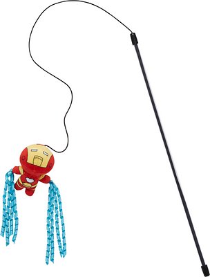 Marvel 's Ironman Teaser Cat Toy with Catnip