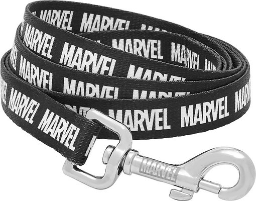 Marvel Logo Dog Leash, MD - Length: 6-ft, Width: 3/4-in