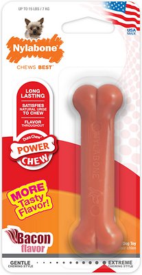 Nylabone DuraChew Power Chew Bacon Flavored Dog Chew Toy, X-Small