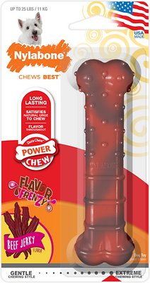 Nylabone DuraChew Power Chew Beef Jerky Flavored Dog Chew Toy, Regular