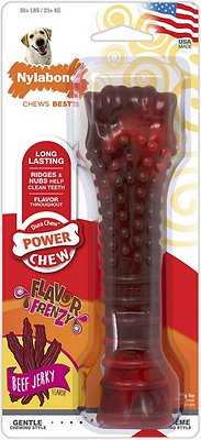 Nylabone DuraChew Power Chew Beef Jerky Flavored Dog Chew Toy, Souper