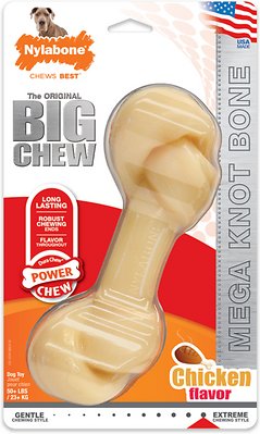 Nylabone DuraChew BIG Chew Knot Chicken Flavored Dog Toy, X-Large