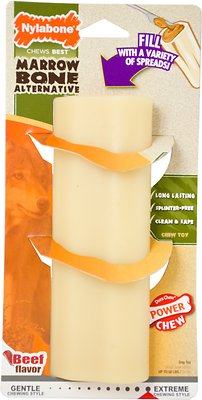 Nylabone DuraChew Marrow Bone Alternative Beef Flavored Dog Chew Toy, Giant