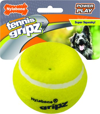 Nylabone Power Play Tennis Ball Gripz Dog Toy, Large, 1 count