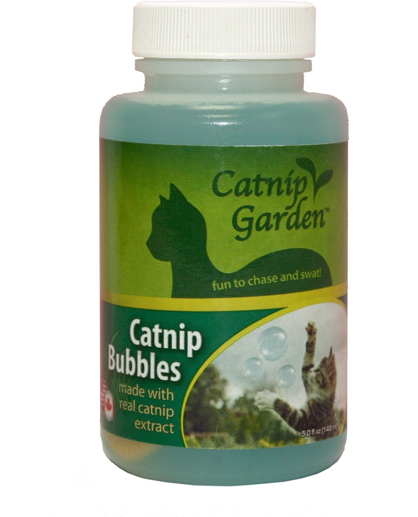 Multipet Catnip Garden Bubbles Cat Toy, 148ml