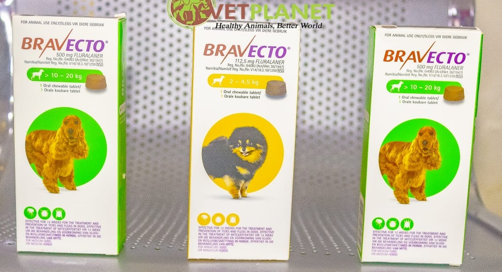 Bravecto 500mg FLURALANER