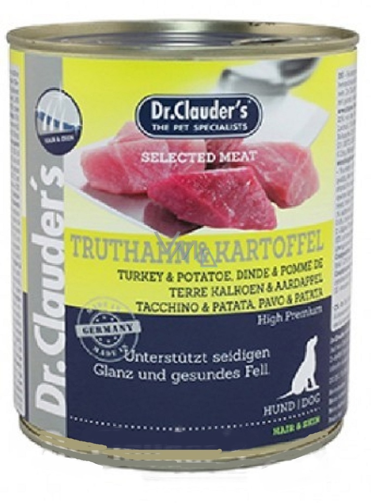 Dr. Clauder's Selected Meat Turkey & Potato 400g