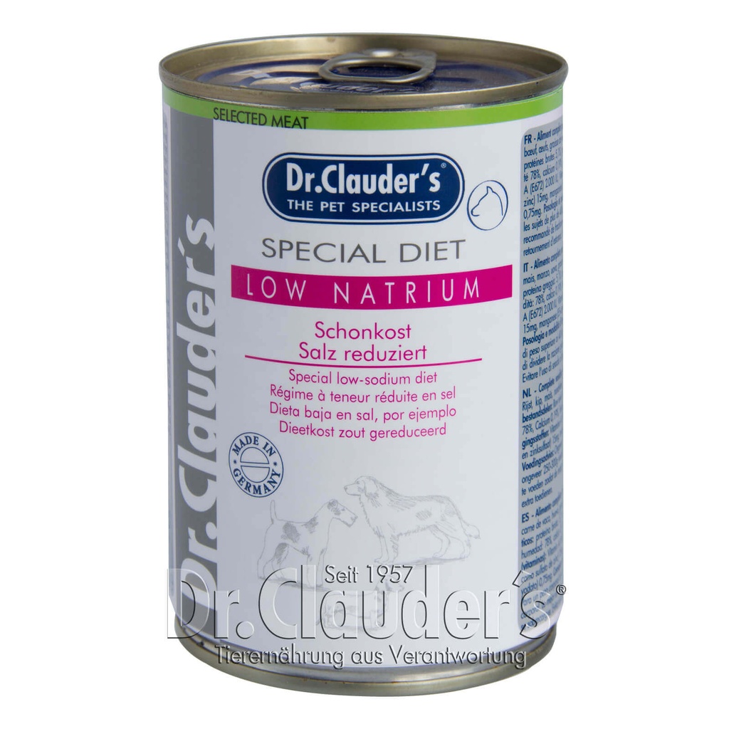 Dr.Clauder's Special Diet Low Natrium 400g