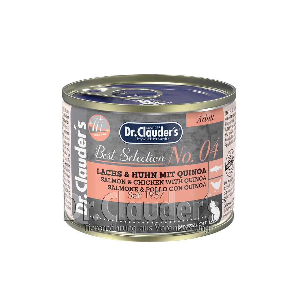 Dr.Clauder's Best Selection No 4 Salmon & Chicken with quinoa 200g