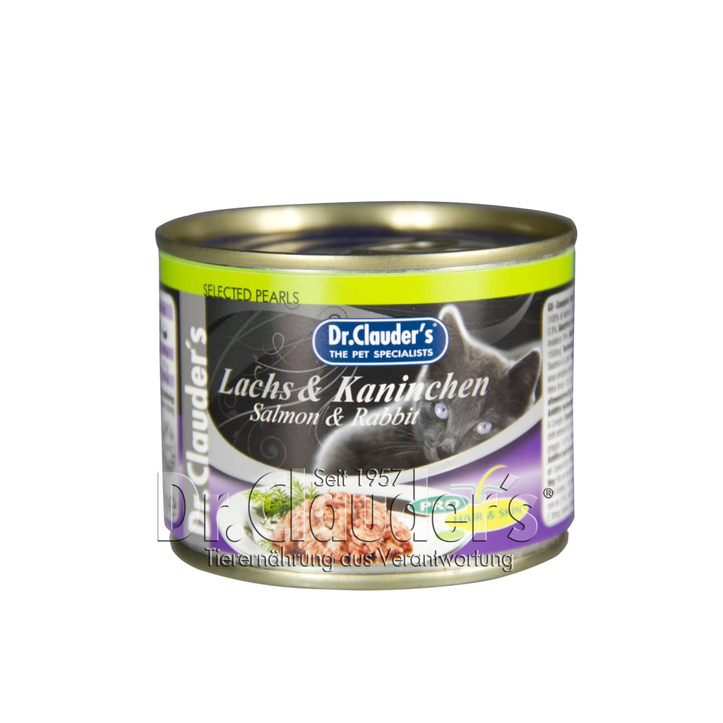 Dr.Clauder's Selected Pearls Salmon & Rabbit 200g