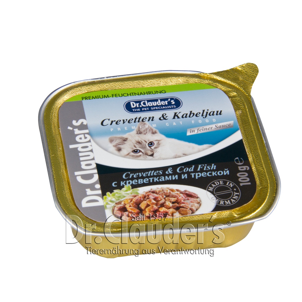 Dr.Clauder's Crevette & Codfish 100g