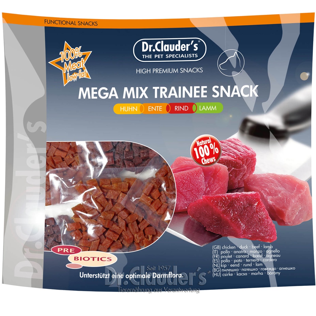 Dr.Clauder`s Mega Mix Trainee Snack 125g