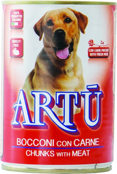 Artu bocconi con carne chunks with beef 415g