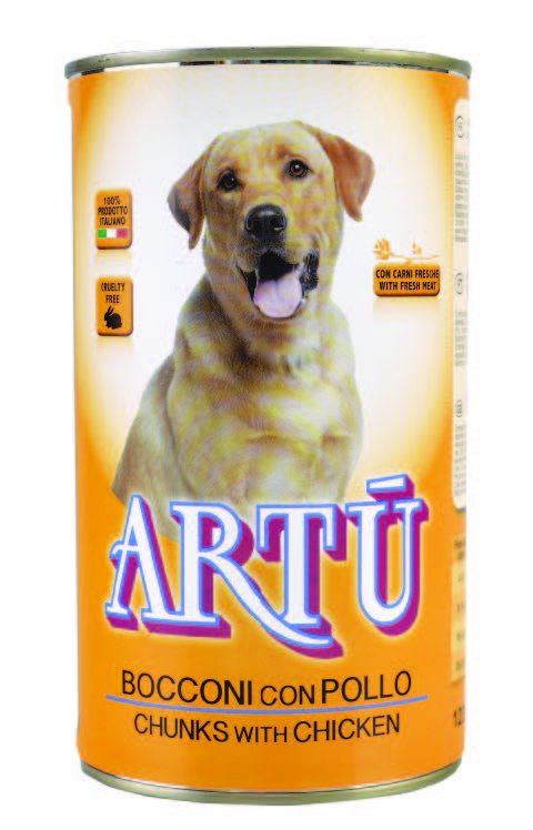 Artu bocconi con pollo chunks with chicken 415g