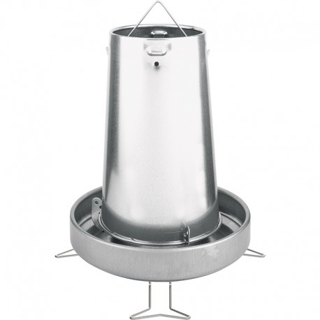 Round feeder medium galvanised