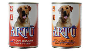 Artu meat chunks canned food