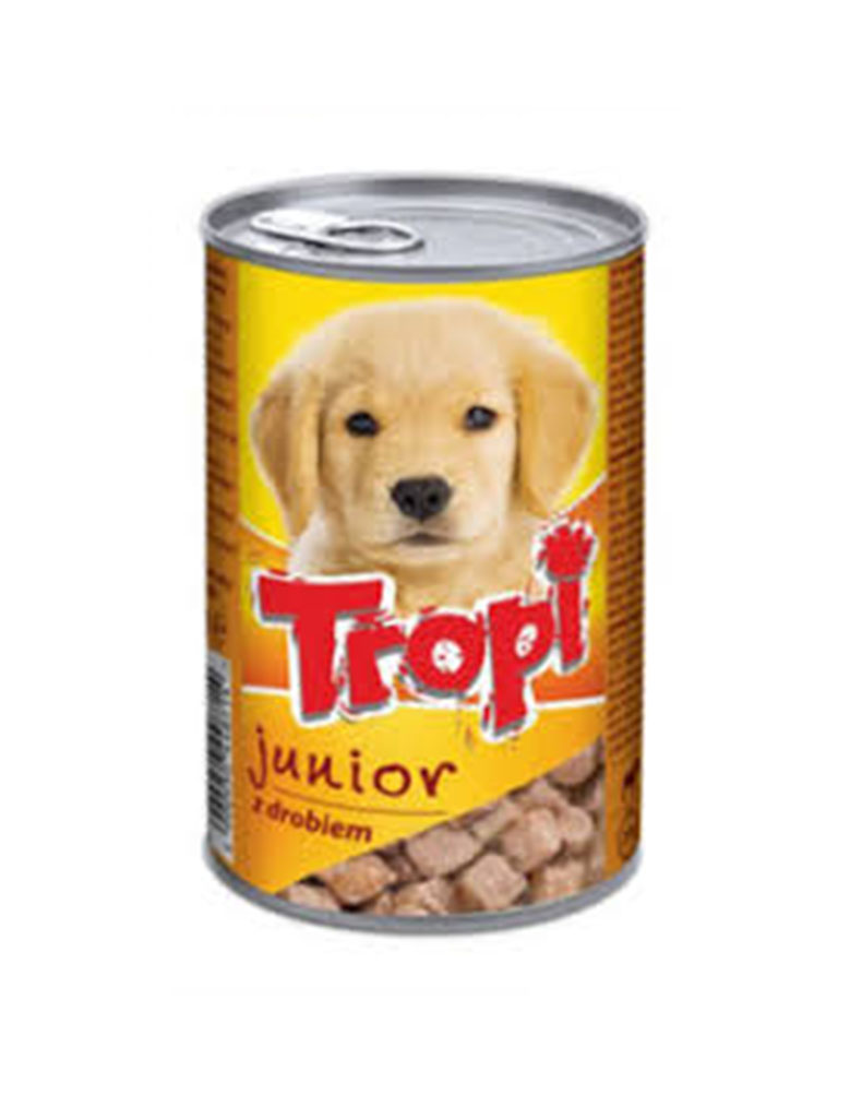 tropi junior 415g canned dog food