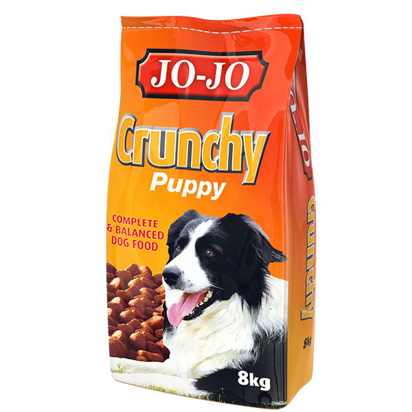 Jojo puppy crunchy dry dog food 8kg