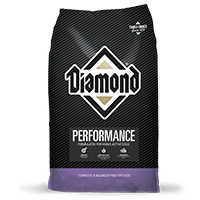 Diamond performance dry dog food 18.2kg