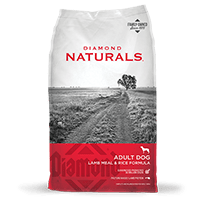 Diamond naturals adult dog lamb meal &amp; rice formular 18.2kg