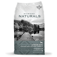 Diamond naturals senior dog chicken, egg &amp; oatmeal formular 18.2kg