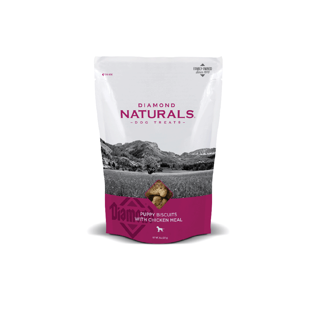 Diamond naturals puppy biscuit with chicken meal 227g