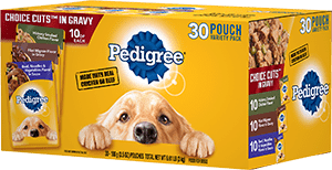 PEDIGREE CHOICE CUTS IN GRAVY 30ct Wet Dog Food 3kg