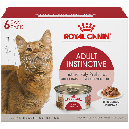 Royal Canin Adult Instinctive Loaf in Sauce Wet Cat Food, Case of 24 165g