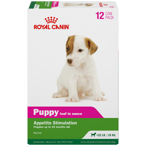 Royal Canin Puppy Loaf In Sauce 12 Can Pack Canned Dog Food 10kg