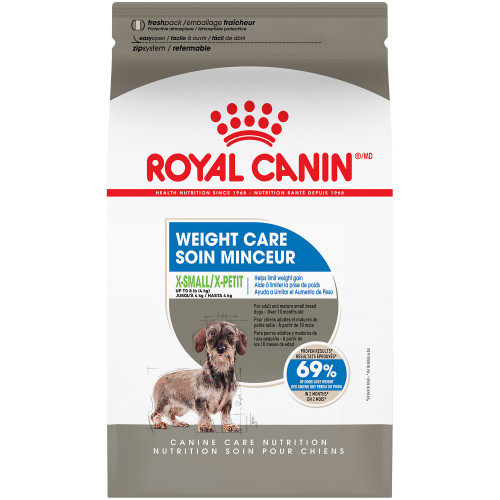 Royal Canin Weight Care X-Small Dry Dog Food 1kg