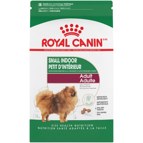 Royal Canin Indoor Small Breed Adult Dry Dog Food 1.1KG