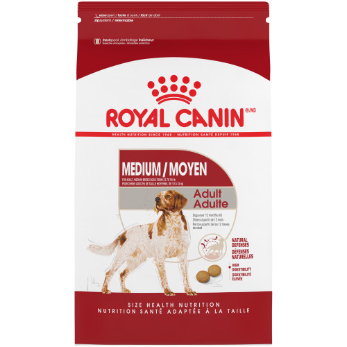 Royal Canin Medium Adult Dry Dog Food 13.6kg