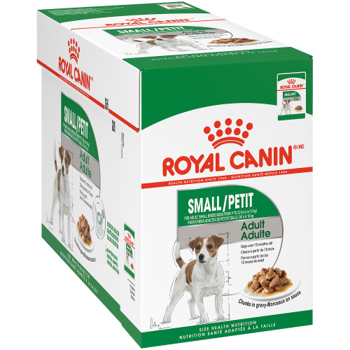 Royal Canin Small Adult Pouch of 12 Wet Dog Food 1.02kg