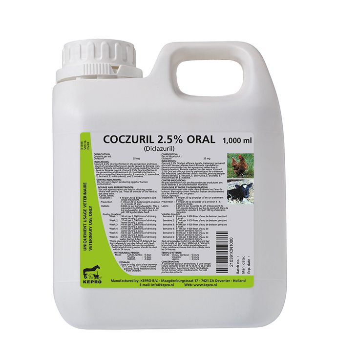 KEPRO COCZURIL 2.5% ORAL 100ml