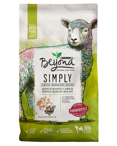 PURINA Beyond Simply Ranch Raised Lamb And Whole Barley Recipe Dry Dog Food 12.2kg