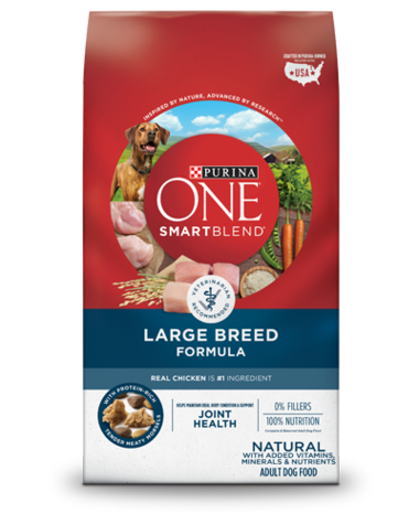 PURINA ONE SmartBlend Large Breed Adult Formula Dry Dog Food 18.1kg