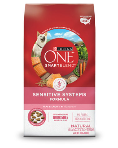 PURINA ONE SmartBlend Sensitive Systems Adult Formula Dry Dog Food 14.1kg